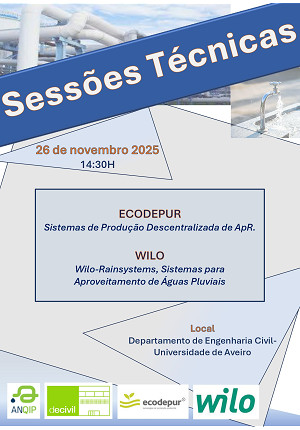 Cartaz sessões Técnicas 26-11-2025
